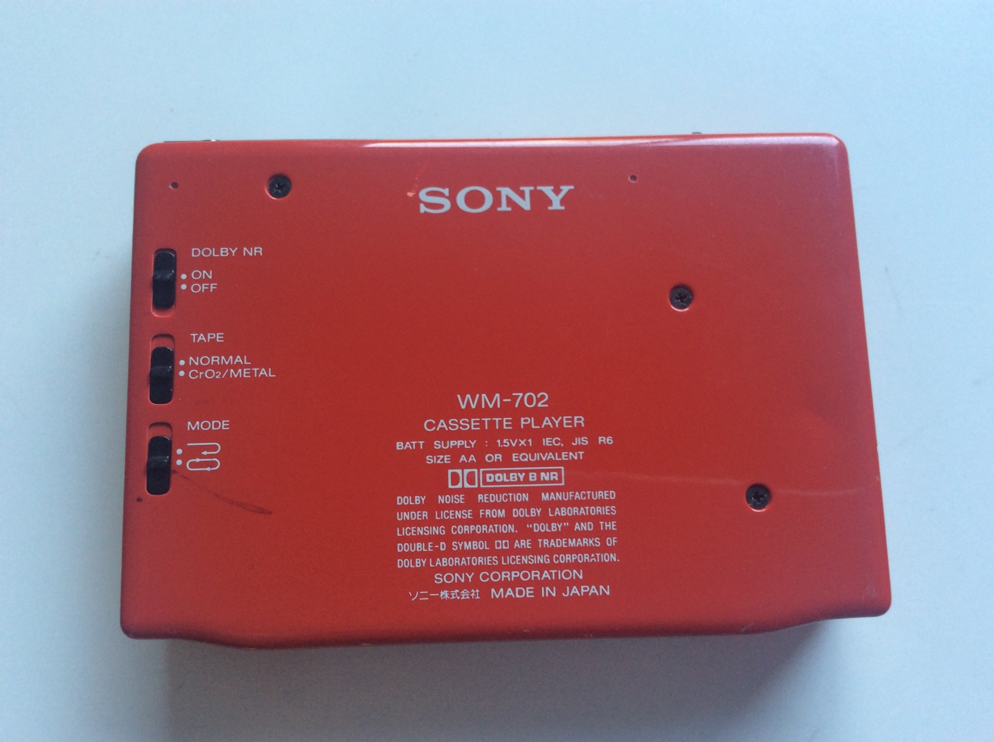 Sony WM-702 | Stereo2Go forums