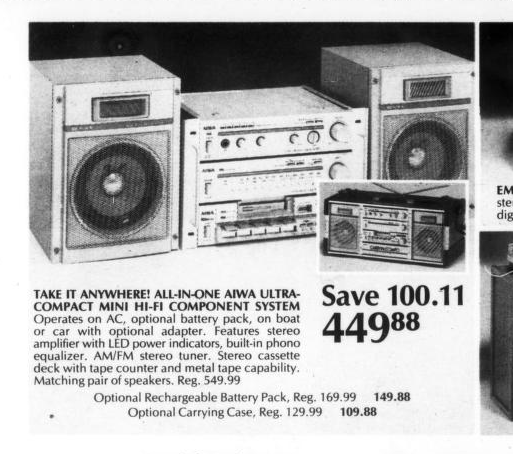 What is the difference between all the AIWA Compo Boxes? | Page 12 ...
