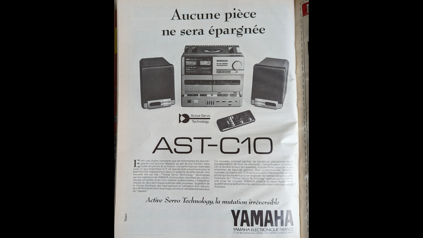 Yamaha YST-C11 & JDM Tiffany | Stereo2Go forums