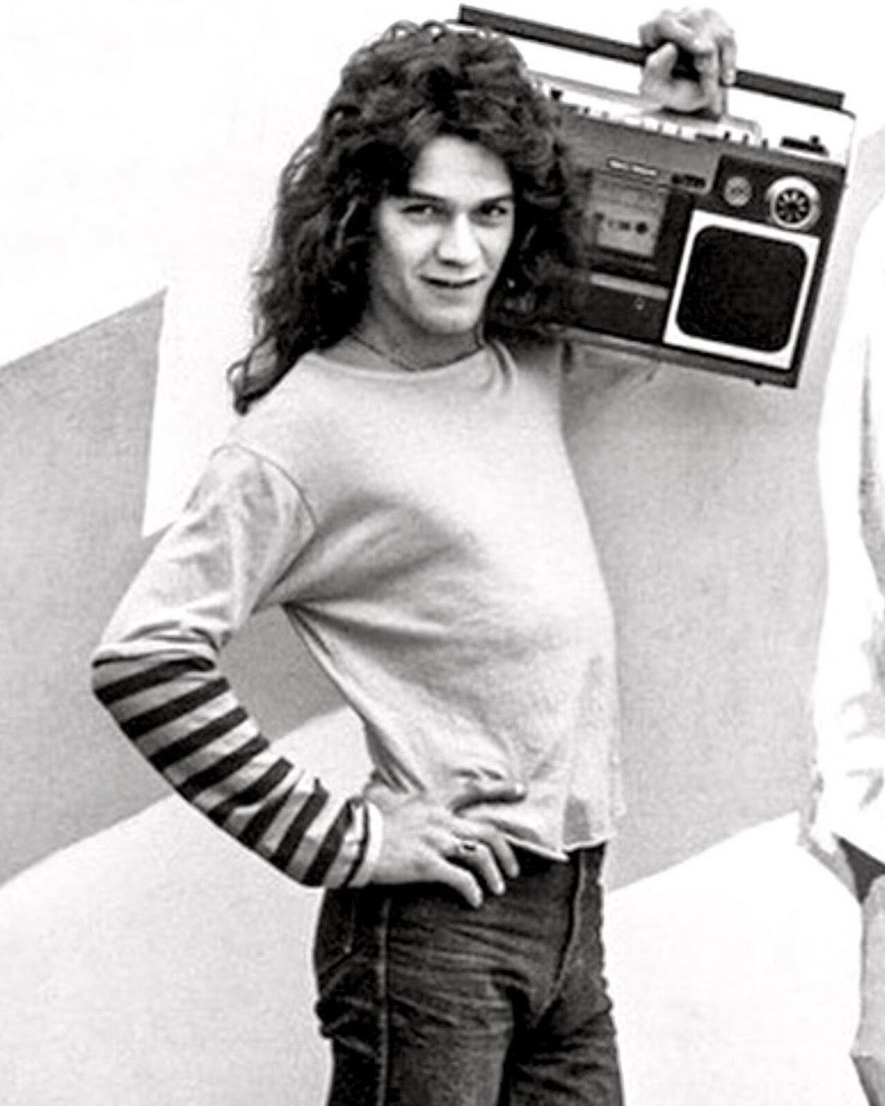 Eddie with boombox.jpg