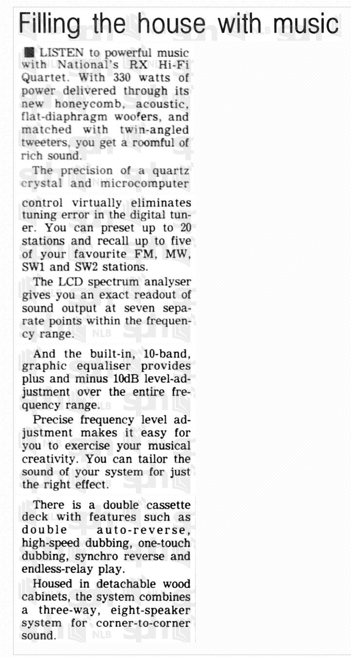 Filling the house with music The Straits Times, 1986.png