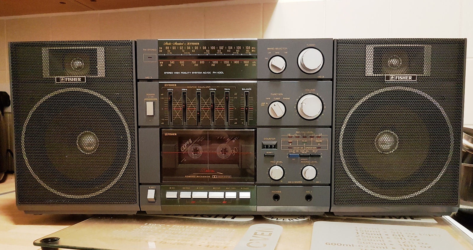 Fisher PH-430LG Portable Compo System - 5 March 2018 (3).jpg