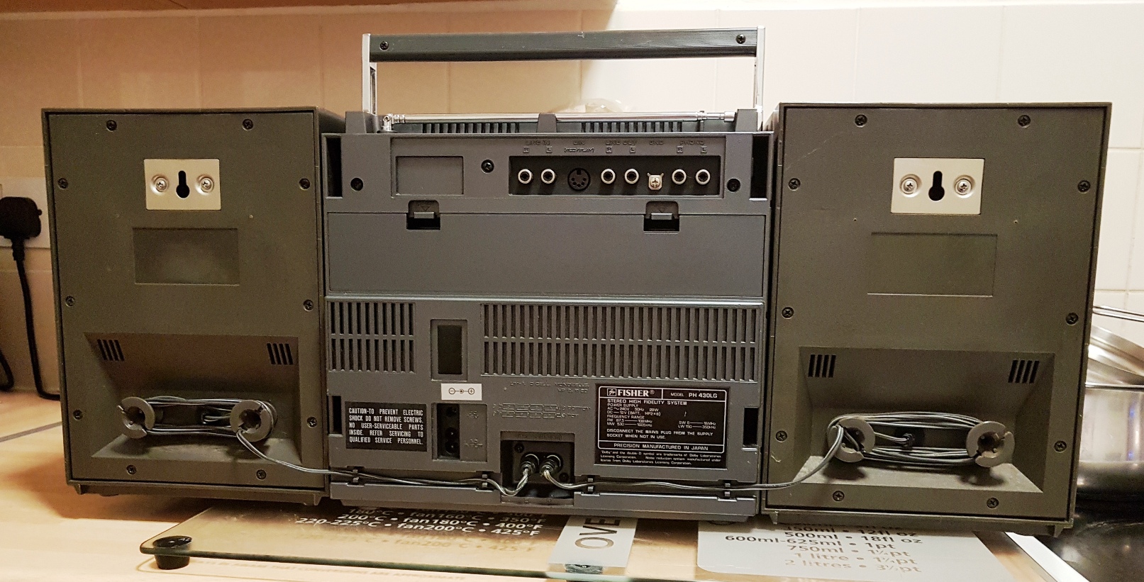 Fisher PH-430LG Portable Compo System - 5 March 2018 (7).jpg