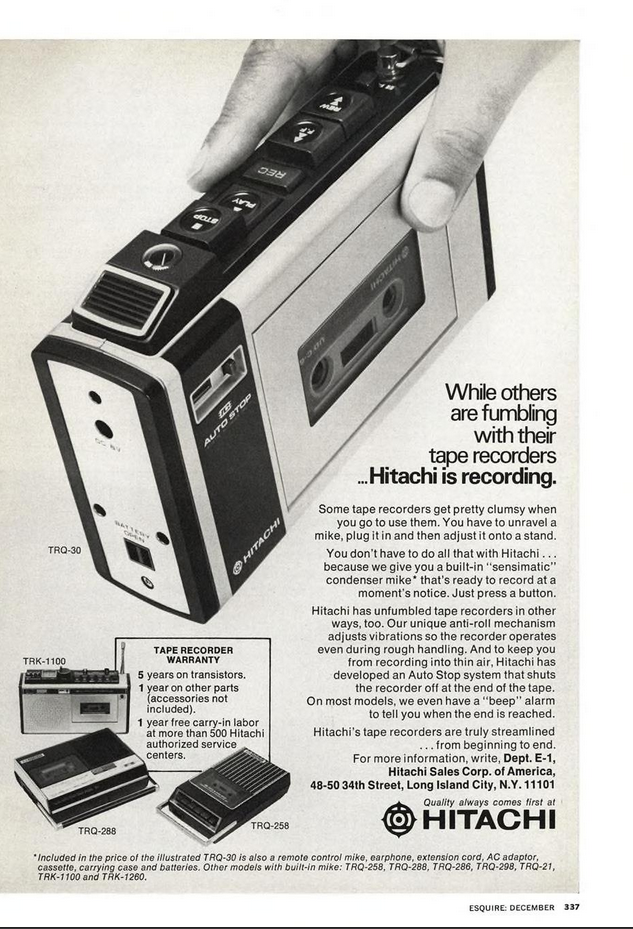 Hitachi Ads | Page 2 | Stereo2Go forums