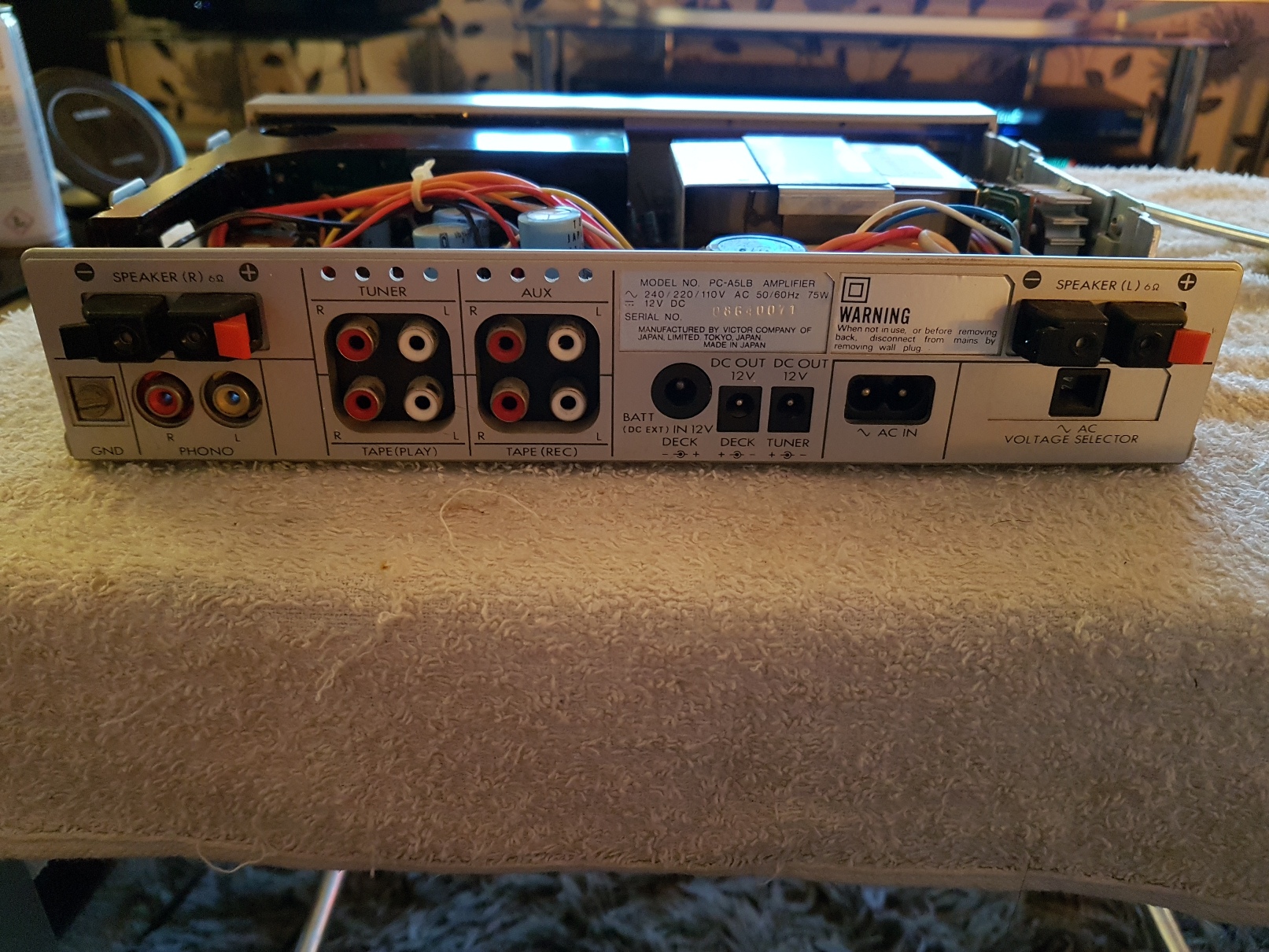 JVC PC-5 Compo Amplifier Restore - July 2017 (12).jpg