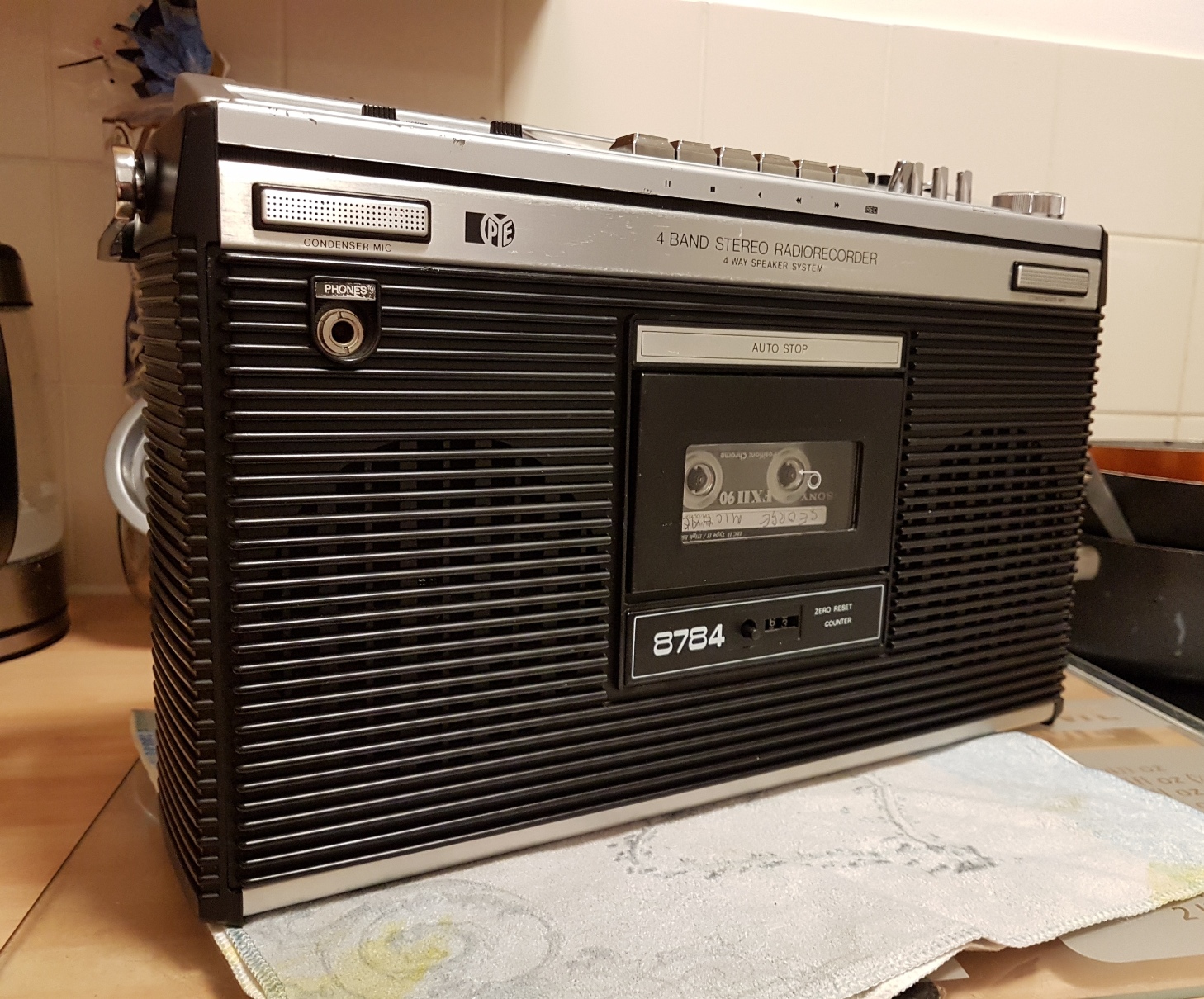 Pye SX-8784 Stereo Radio Recorder Repaired & Restored - October 2018 (13).jpg