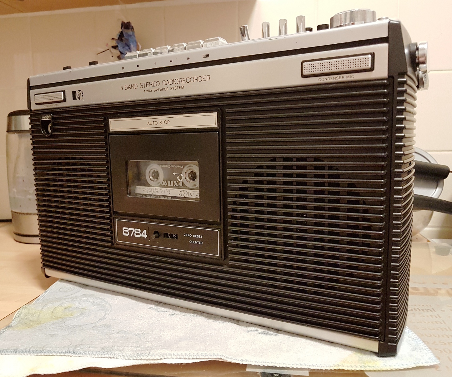 Pye SX-8784 Stereo Radio Recorder Repaired & Restored - October 2018 (14).jpg