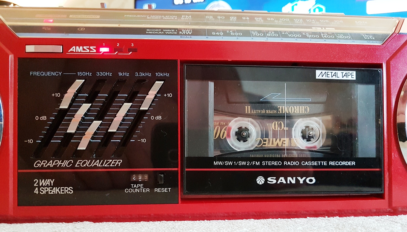 Sanyo M-7760K Stereo Radio Recorder Restored - 29 May 2018 (15).jpg