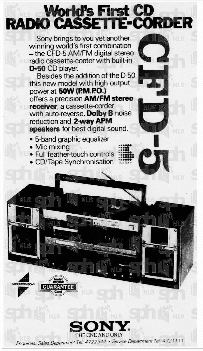 Sony CFD-5 1985.png