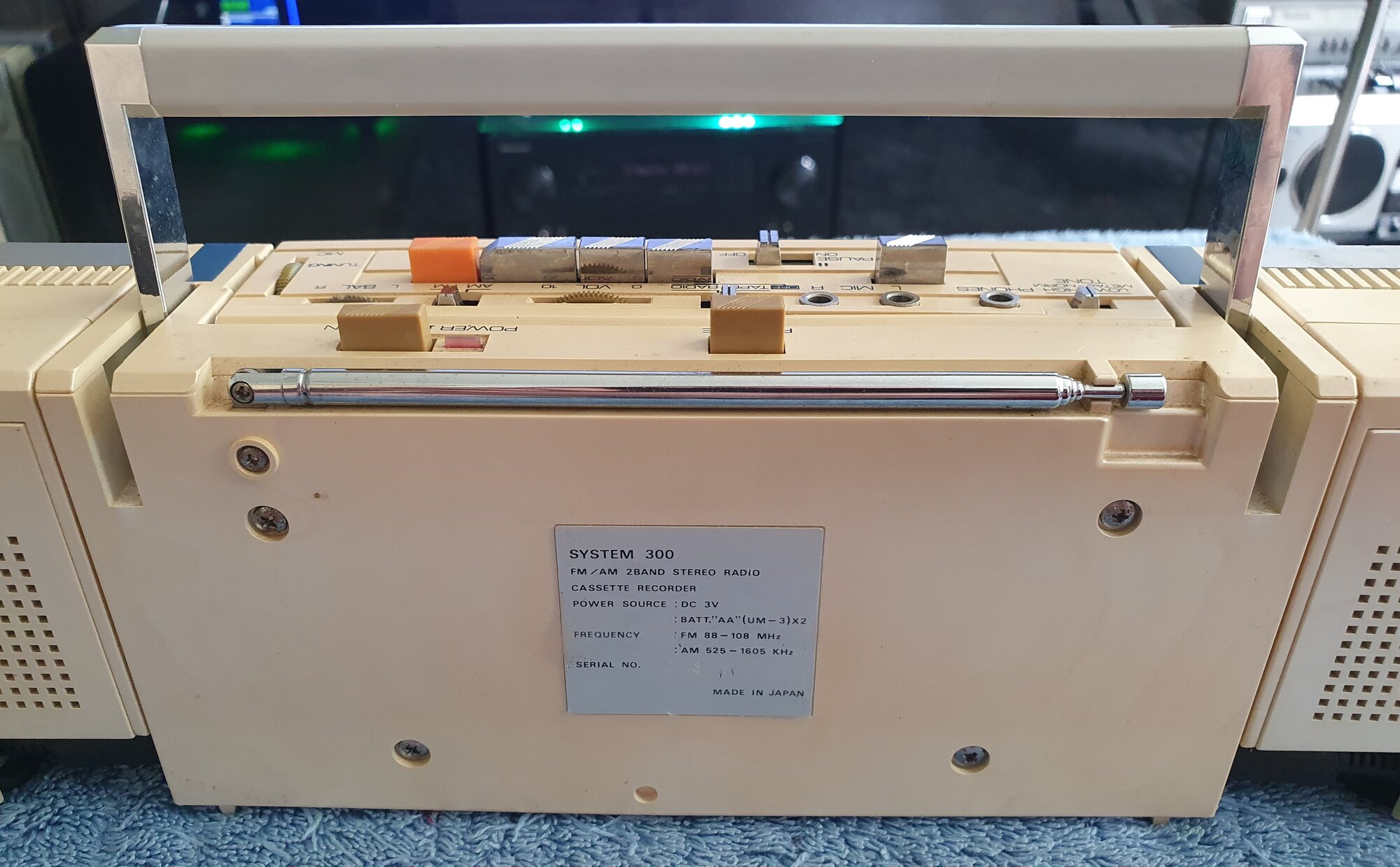 System 300 Mini Stereo Radio Cassette Recorder - May 2022 (12).jpg