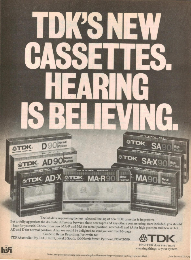 Cassette Tape Ads | Page 5 | Stereo2Go forums