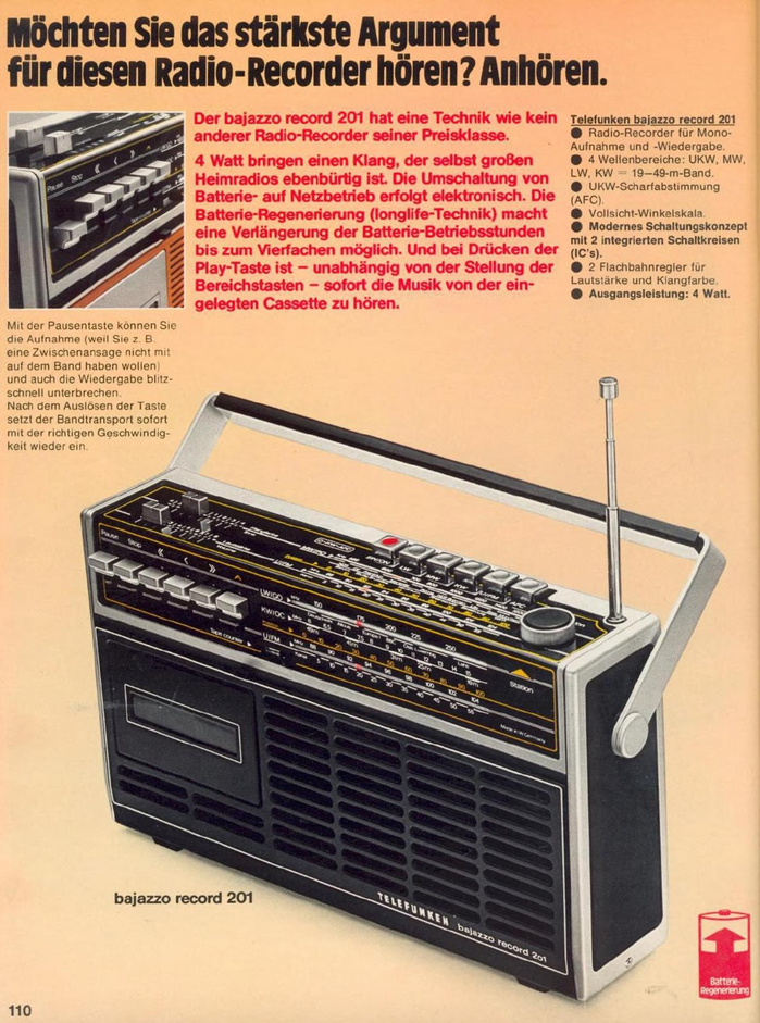 Telefunken Bajazzo Record 201 1975 1.png