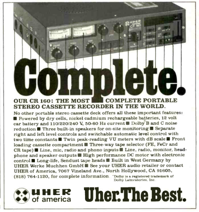 You hear a UHER?  Stereo2Go forums