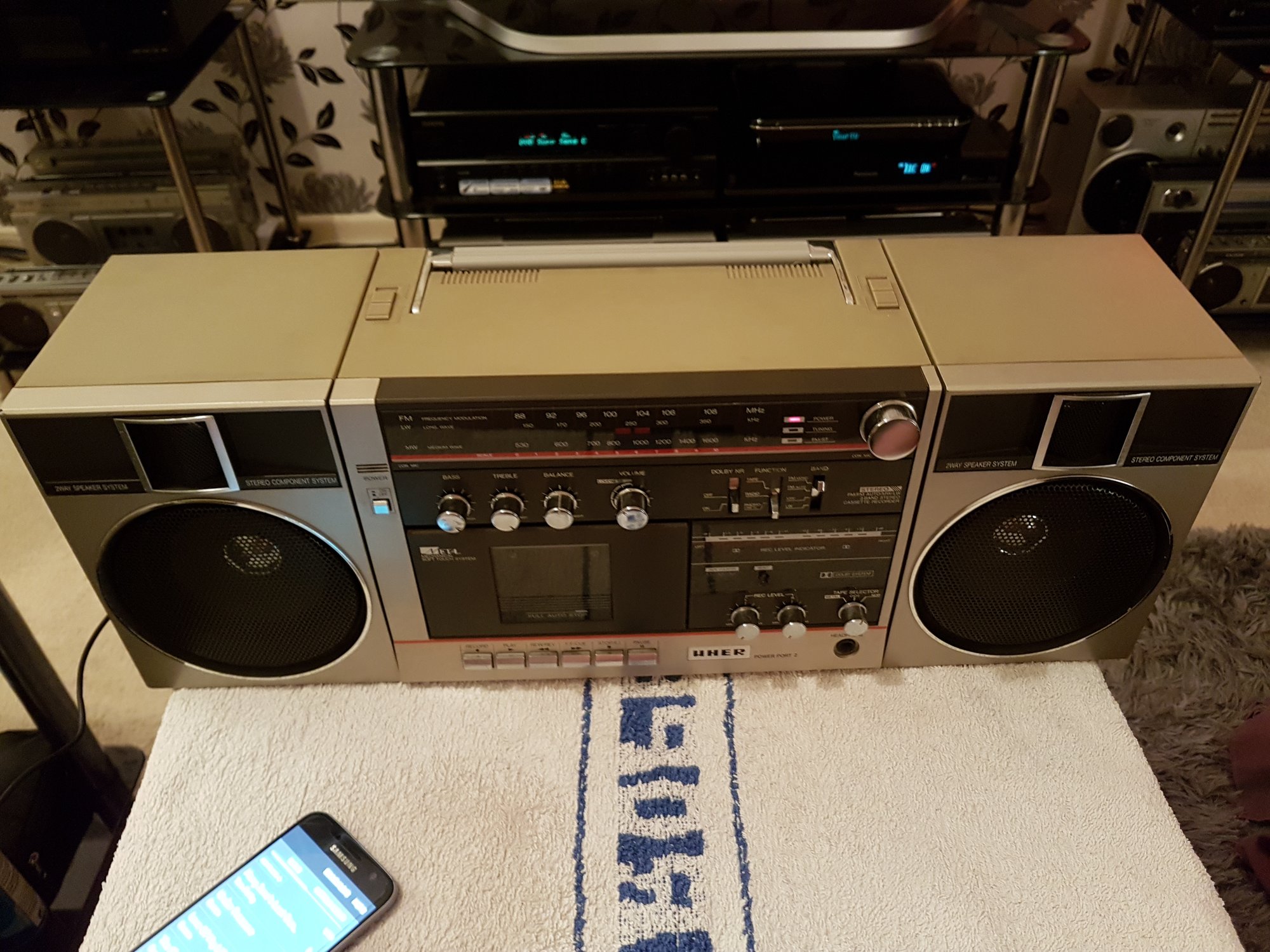 Uher Power Port 2 Stereo Radio Cassette Recorder - January 2017 (14).jpg