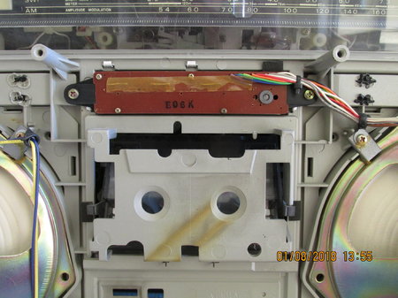 IMG_9011 Sharp GF-8585 X GF-8585X inside above door panel.JPG