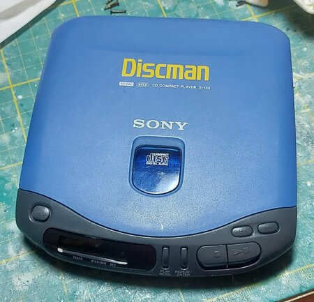 Sony Discman D-135 and D-140 distorted sound | Stereo2Go forums