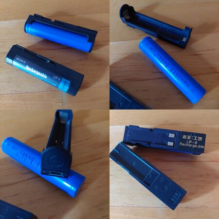 1000mAh Battery Case Attachment For Sony MD MZ-R50 – LIP-8 Compatible