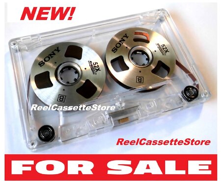 Aluminum Reel Cassette Tapes (Blank )