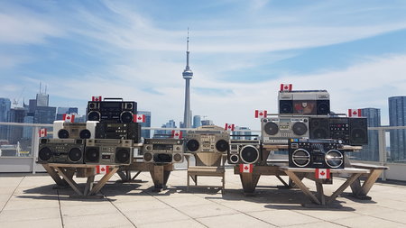 12 HOLY GRAIL BOOMBOXES CELEBRATE CANADA'S 150th B DAY TORONTO SKYLINE 8.jpg