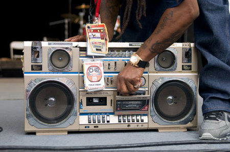 Boombox used by Public Enemy  National Museum of African American