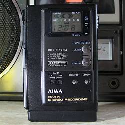 IMG_1560 Aiwa Radio Cassette Recorder HS-J880 Front