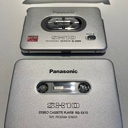 Panasonic RQ-SX10 - Front and back cover detailed view