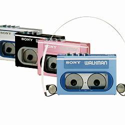 Sony WM-20 colors