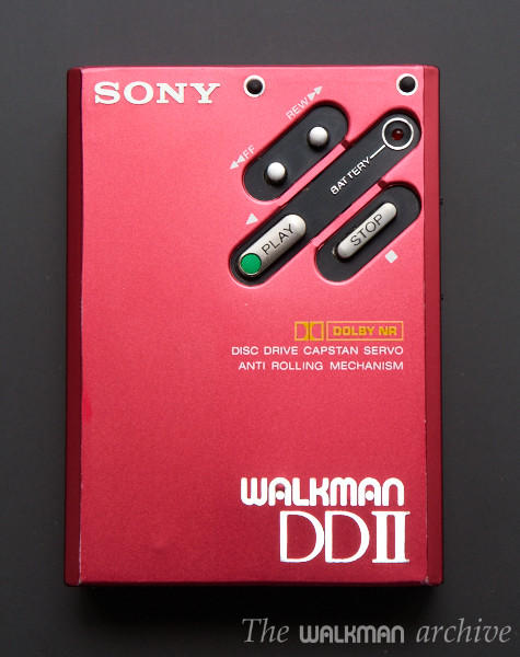 SONY Walkman WM-DDII Red 03