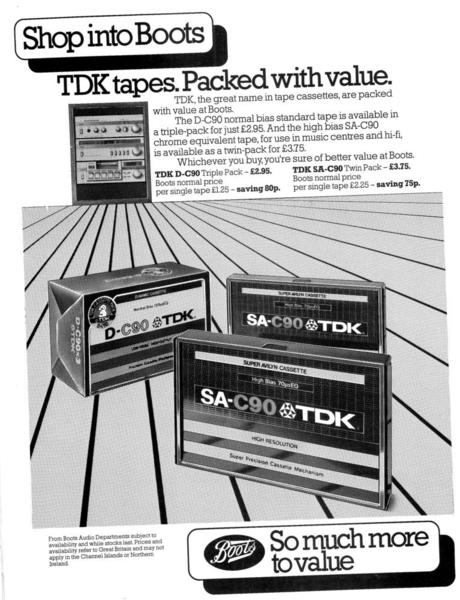 TDK Tape Add 08001