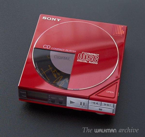 SONY Discman D-50 Red 01