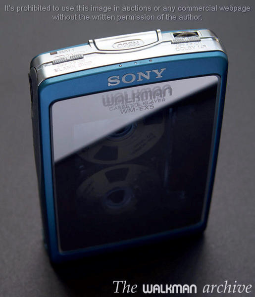 SONY Walkman WM-5 Blue 05