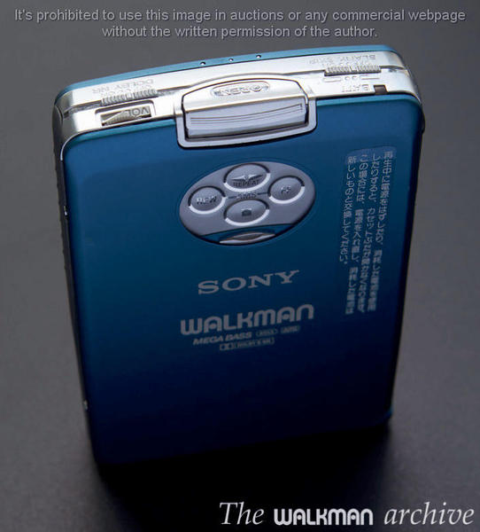 SONY Walkman WM-5 Blue 06