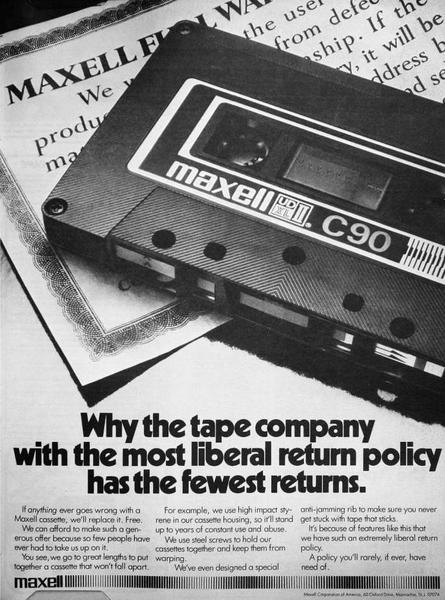 Maxell-Why_The_Tape_Company_With_TheMost_Liberal_Return_Policy_Has_The_Fewest_Returns-Maxell_Ultra_Dynamic_UDXLII_Cassette_Tape