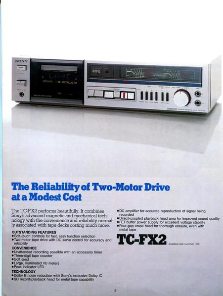 Sony Cassette Decks 1980 007