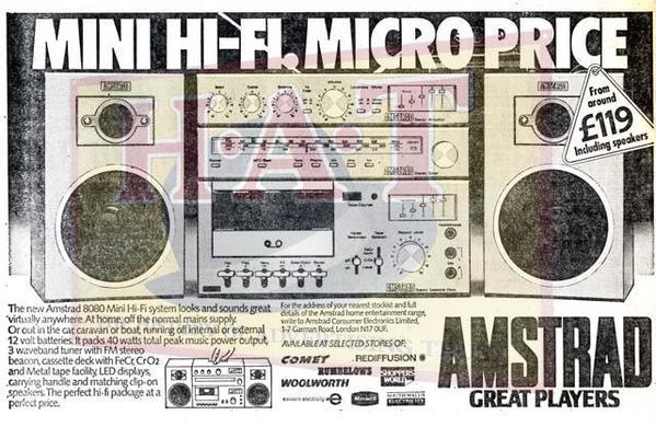 1981 Amstrad Mini Hi-Fi _MEAL_