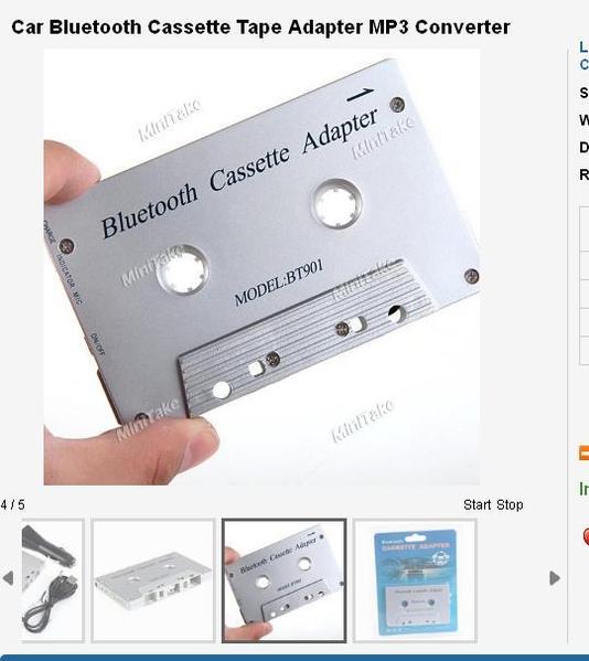 cassette adaptor