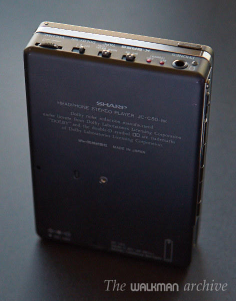 SHARP Walkman JC-C50BK 04