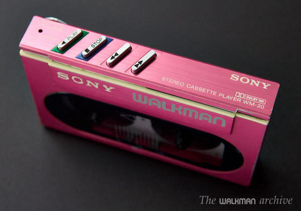 SONY Walkman WM-20 Pink Vender 04