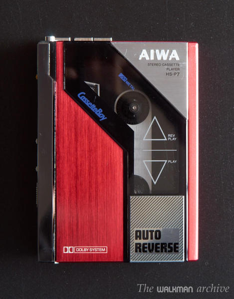 AIWA Walkman HS-P7 Red 01