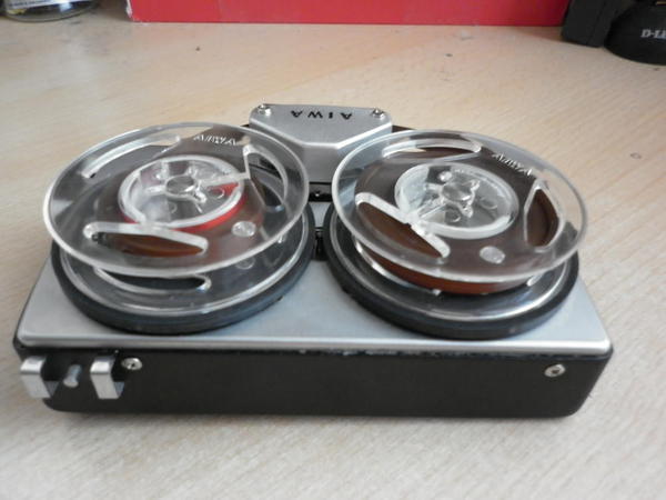 AIWA TP-60 portable mini reel to reel tape recorder