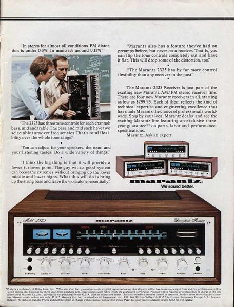 Marantz ads [13)