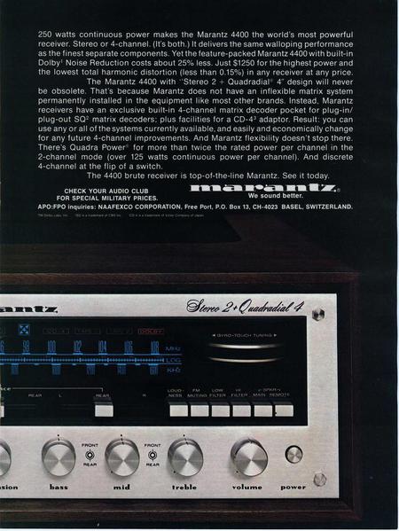 Marantz ads [25)