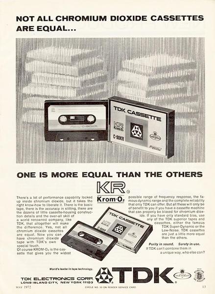 TDK_KR_Krom_Cassette-Not_All_Chromium_Dioxide_Tapes_Are_Created_Equal