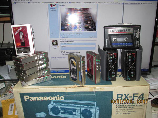 IMG_3496 Quick example Walkman WM-800 x2 WM-10 WMF10 Stereo Stack