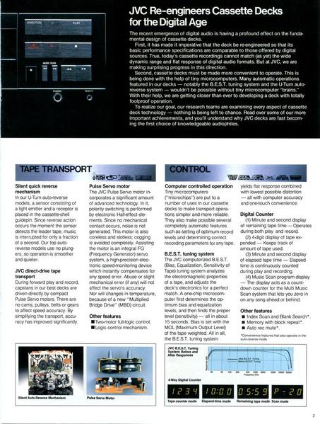 JVC Cassette Decks 003