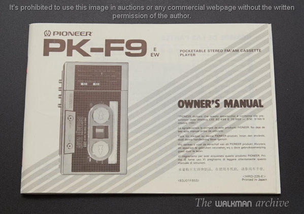 PIONEER PK-F9 chrome 09