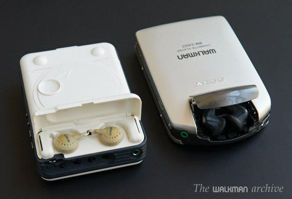 SONY Walkman auriculares retractil series 01-p