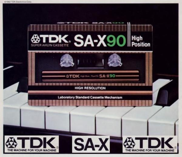 TDK_SA-X_90_Cassette_Tape