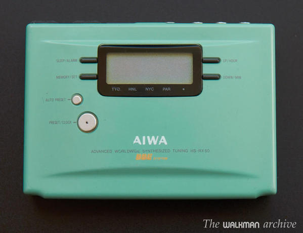 AIWA Walkman HS-RX50 Green 01