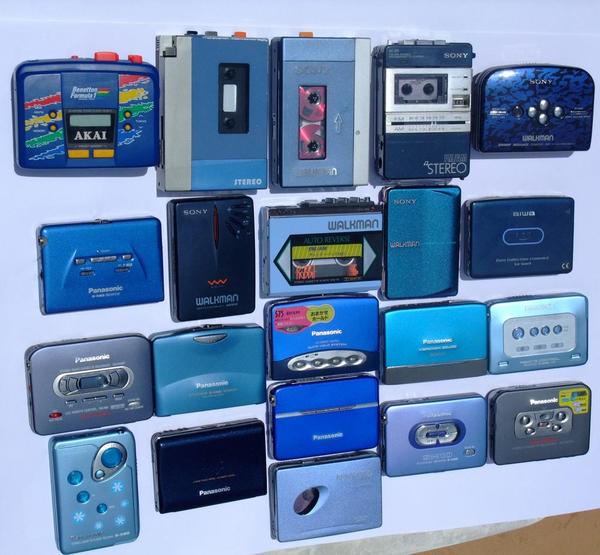 All Blue Walkman 22 group